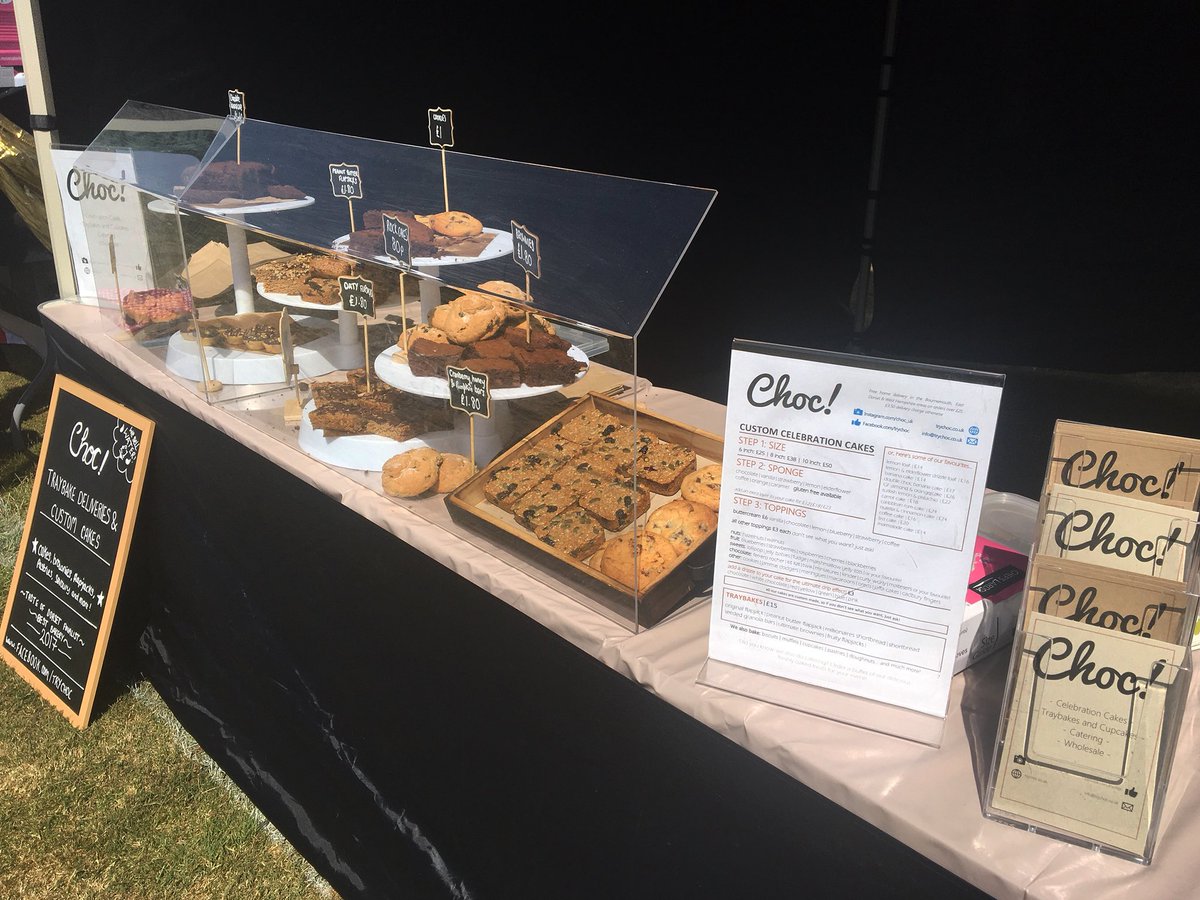 tryCHOC's tweet image. Fantastic weekend at Ferndown Fete, and then at Wimborne Market. You guys sure love cake!