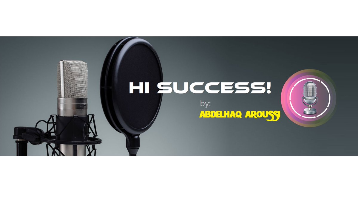 HiSuccess3's tweet image. عبدالحق أعروصي من المغرب، معلق صوتي ومصمم جرافيك، ومؤسس HiSuccess للمقالات الصوتية والكتب المسموعة
#VoiceOver #VoixOff #ArabicVoiceOver #voiceonline #معلق_صوتي #Voice_Over 
#معلقين_بي_اوت