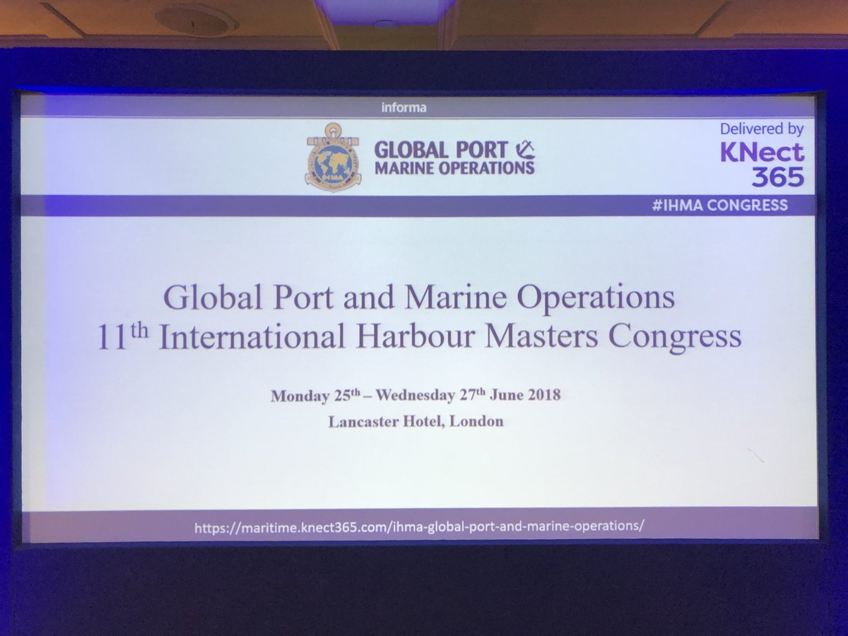 ShoreTension's tweet photo. #Safe Mooring @IHMA2018 in London https://t.co/Rkgbo49Uu9