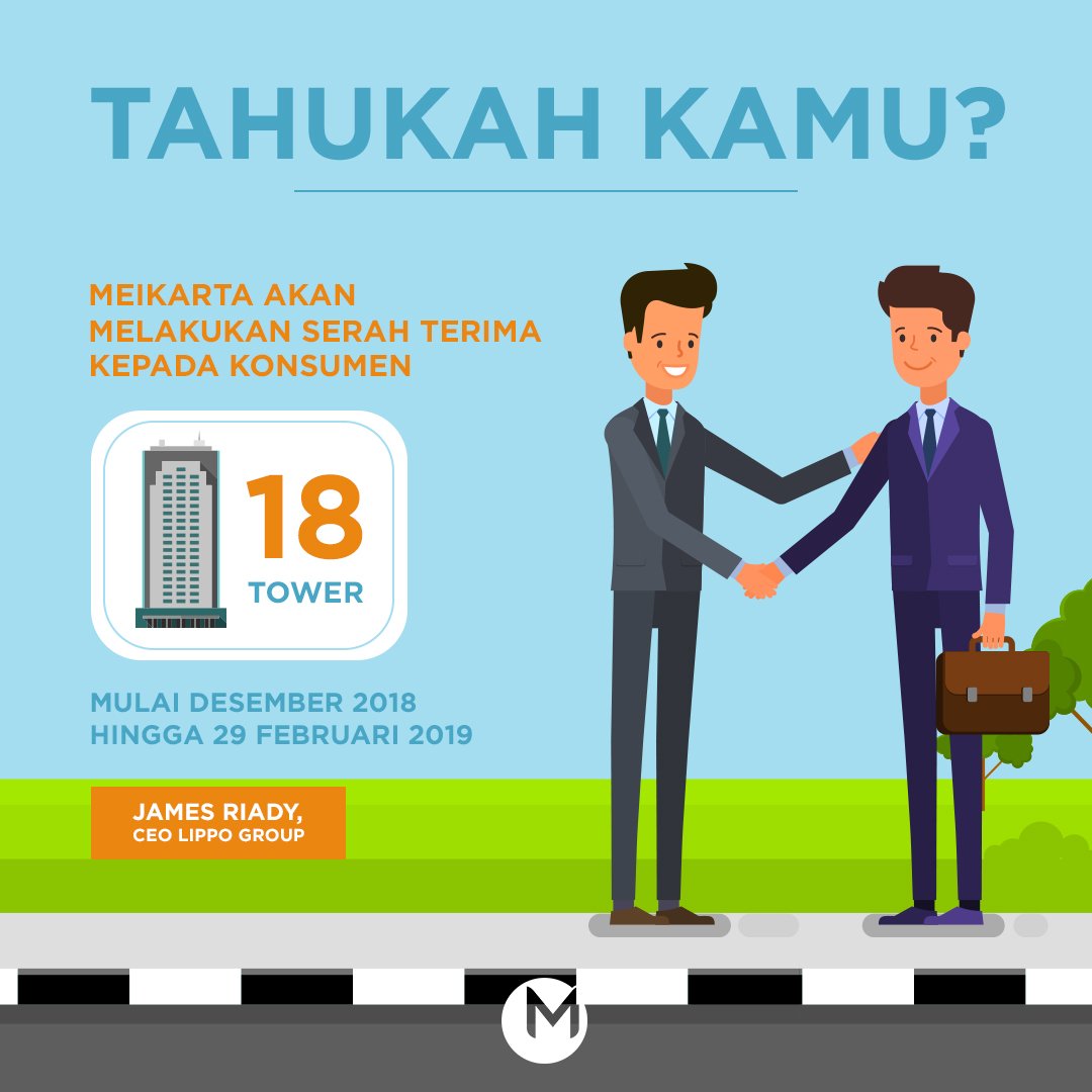 Faktanya pembangunan #Meikarta hingga saat ini tidak berhenti, bahkan 92 tower sedang dalam proses konstruksi dan 18 tower akan diserahterimakan sesuai dengan target. 

Gak percaya? Baca sendiri informasinya di bit.ly/InfoMeikarta15

Hubungi 0800-101-7777 sekarang!