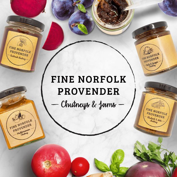 finenorfolkprov's tweet photo. A big thank you to @iamthematman for his amazing work on our new branding. Banners, pop-ups &amp; business cards all ready to go for this week @norfolkshow 
#rebrand #chutney #jam #homemade #localproduce #buylocal #supportsmall #norfolk #norfolkproduce #norwich #royalnorfolkshow https://t.co/mnxCPuLLno