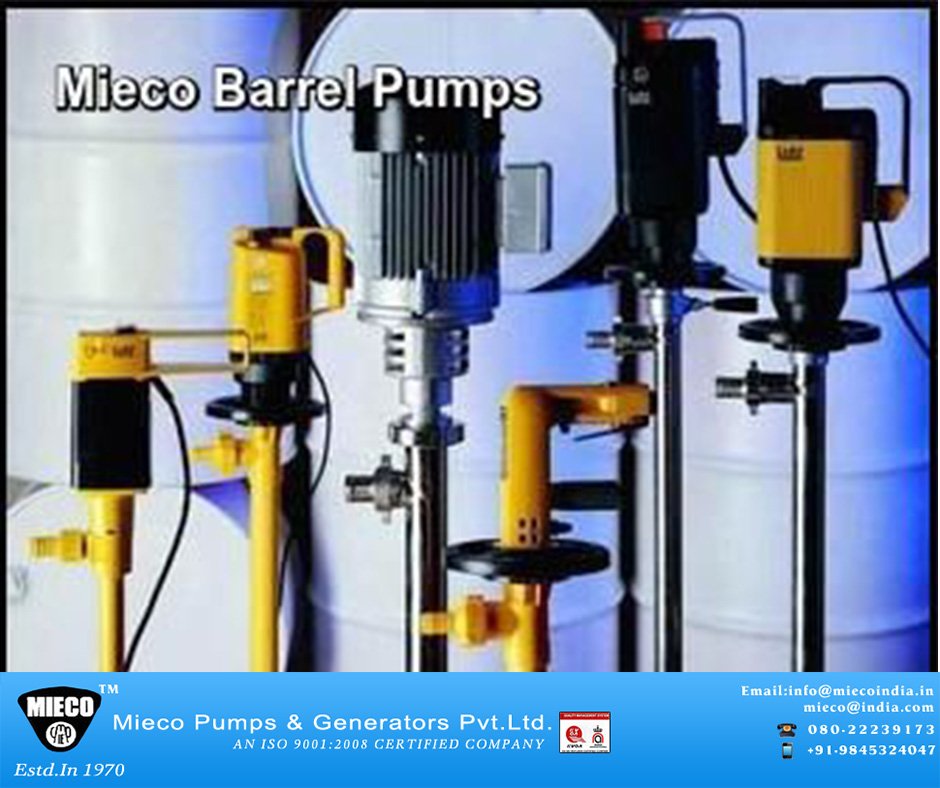 indiamieco's tweet photo. We supply Barrel pumps specially meant for transfer of viscous media like #vaseline, #paints, #grease etc.
visit us: https://t.co/HePgfcv4iw
contact us : +91-9845324047
#barrelpumps #miecopumps https://t.co/TXfVORhnt6