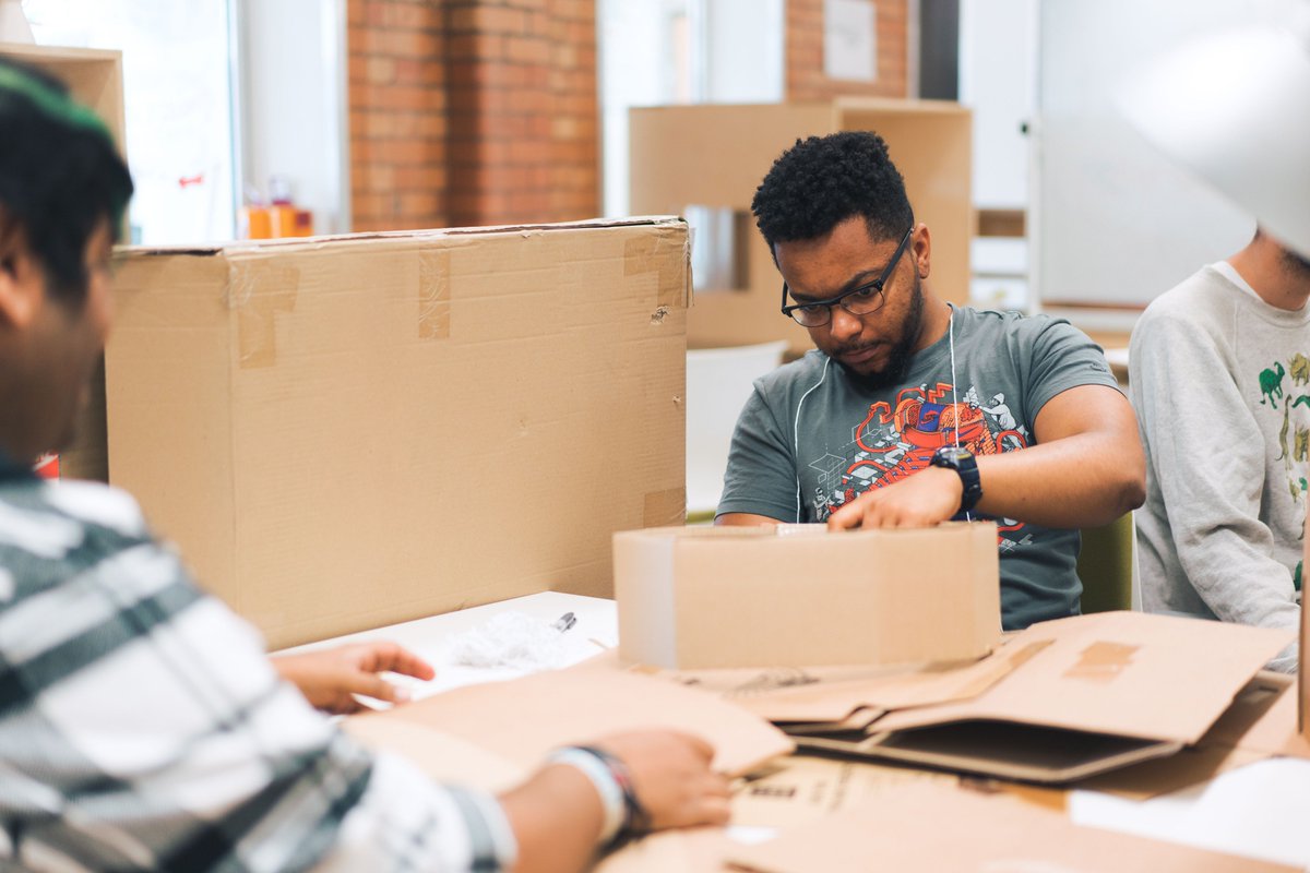 BoxwarsBrum's tweet photo. Only 6 days left to gather your cardboard ready for the #BoxwarsBrum Showdown on Sunday. Have you booked your ticket yet? https://t.co/KYgrTlvfO9 https://t.co/He9GwZpUTY