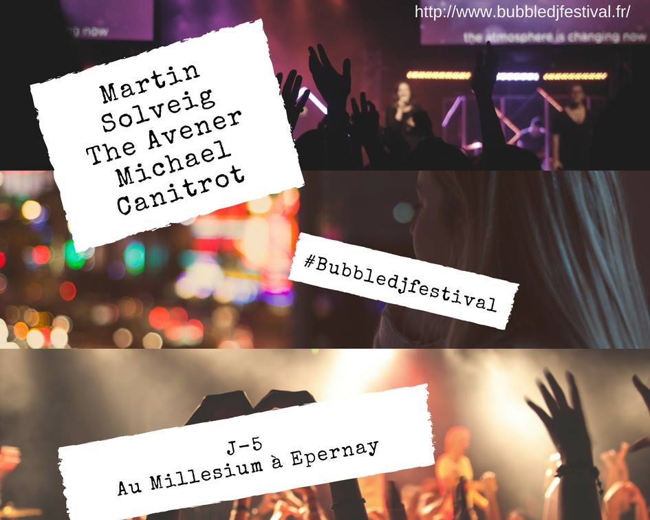 BubbleDjFest's tweet photo. Bonjour, bonjour ! Le @BubbleDjFest c'est dans 5 jours, est-ce que tout le monde est prêt ? https://t.co/HuJxSzKEUN