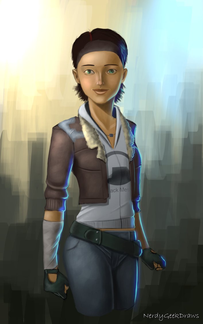 Alyx Vance drawing by me : r/HalfLife