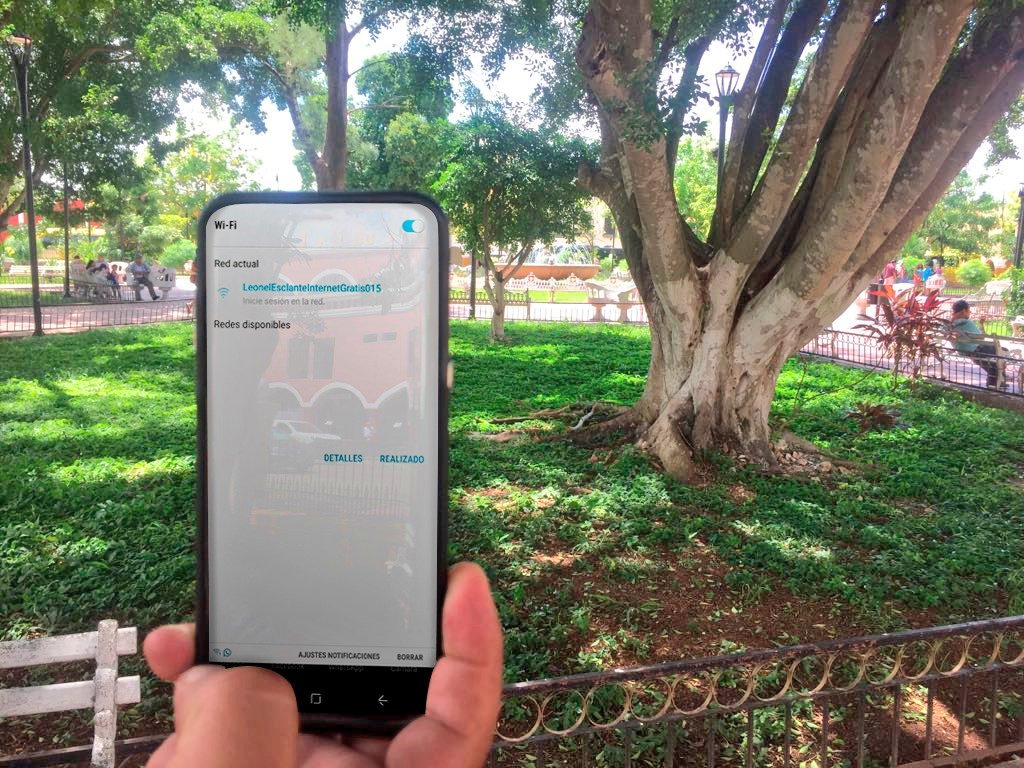 LeonelEscA's tweet photo. Un Valladolid educado y conectado es una realidad; a través de conexión a Internet gratuito en los parques de esta ciudad los jóvenes podrán tener más herramientas para construir el futuro que desean. Este 1° de julio ¡sumemos esfuerzos para lograr más! https://t.co/4fdsWNTkRK