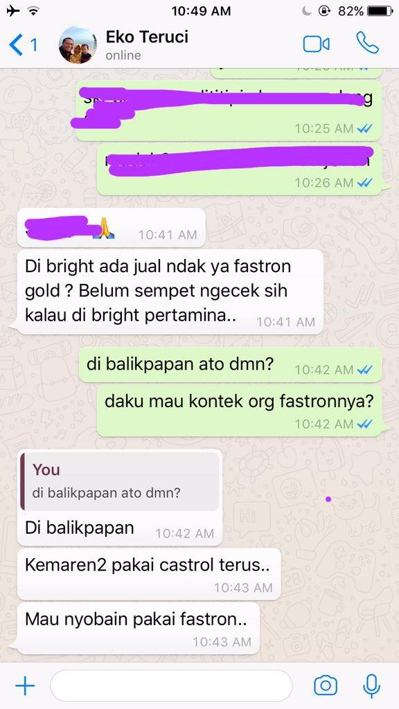 rejadado's tweet image. Perlahan2 racun #pertaminafastron daku mulai menyebar. Yg diseberang pulau ajah sudah mulai ingin bgt merasakannya. Kayanya dulu jalan sendiri, skr bisa jalan bareng2. kami @JakaTarubs support pemakaian #FastronGold. @abe_ptm @AfandiAnwar @Pertaminalub @pertamina @PertamaxIND