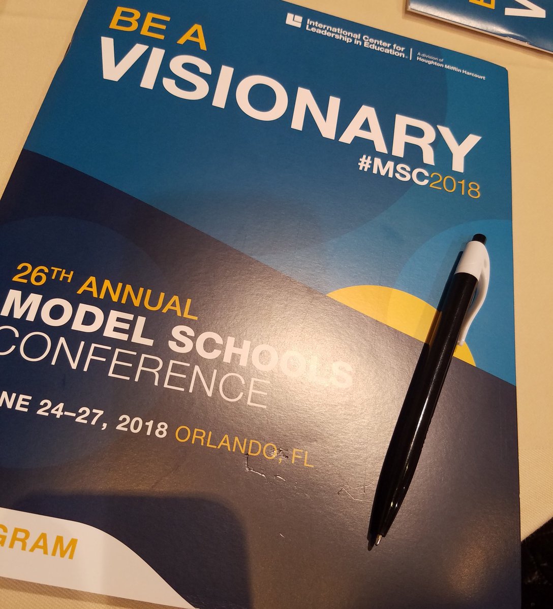 MrsColon15's tweet photo. Full day at Model Schools Conference kicking it off WEEHAWKEN strong! #MSC2018 #Beavisionary #WeehawkenTSD https://t.co/VfFumlUr8W