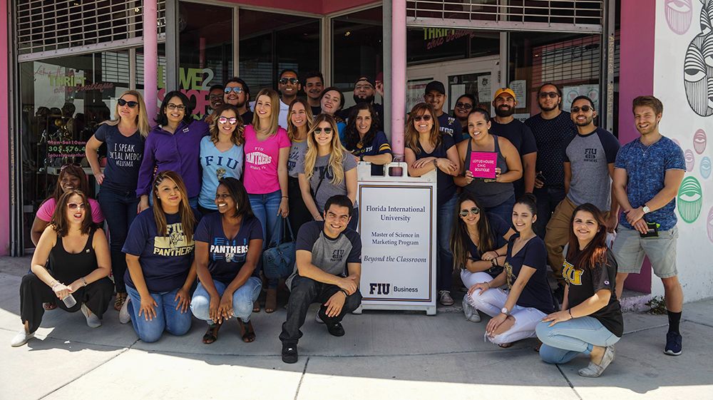 FIU's tweet photo. Our students never fail to make us proud. 👏 Congratulations to our @FIUBusiness Marketing graduate students who raised $50,000 to help @LotusHouse1. https://t.co/01MlMpVpIn https://t.co/hOF3a9GJIX