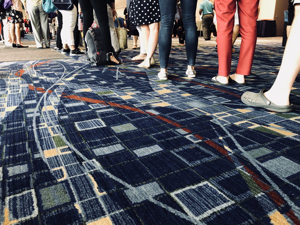 cmcgee200's tweet image. Would you like to attend a session at #ISTE18 1: find a session in the easy to use 8pt font app 2: stand in line 30min+ prior to session starting 3: find out it’s not what you thought it was and leave wasting nearly and hour of your life. #conferenceproblems