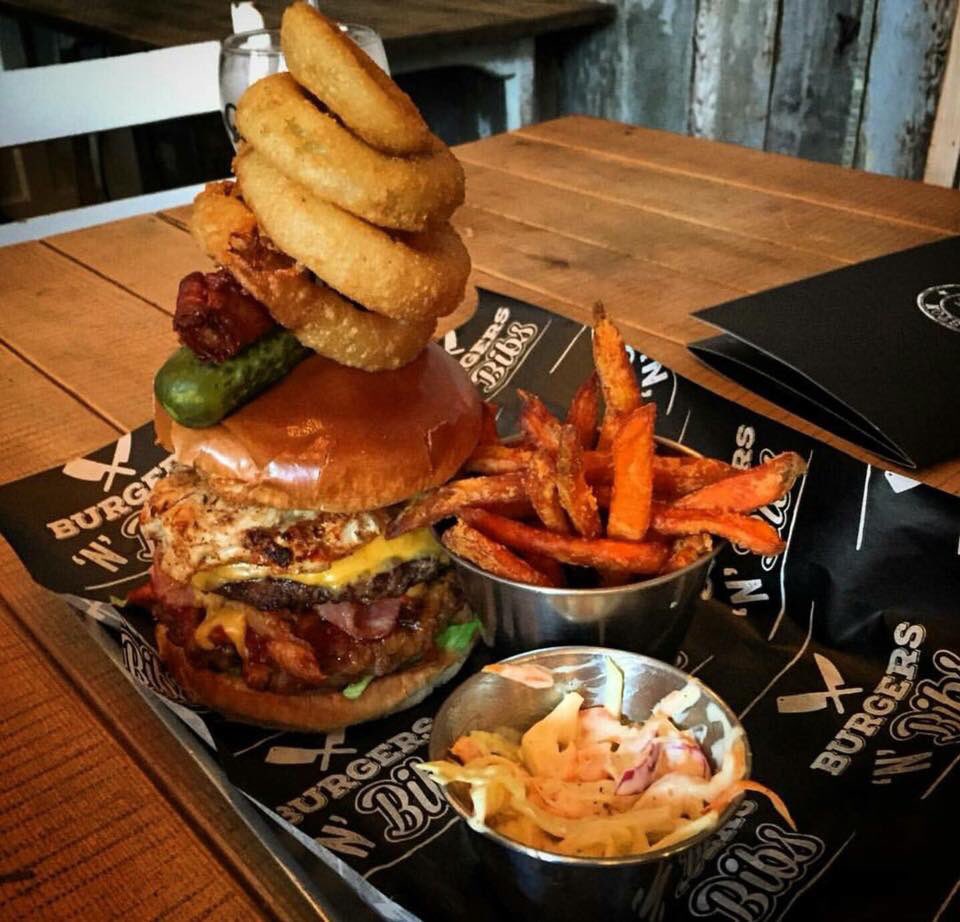 riftbarpreston's tweet photo. Could you take on our Dirty Monster? 🍔🍔🍔🍔🍔
It’s not for the faint hearted! 
Serving today until 9:30pm!

#riftpreston #riftbar #dirtymonster #burger #foodporn #sweetpotatofries https://t.co/sgoublII4S