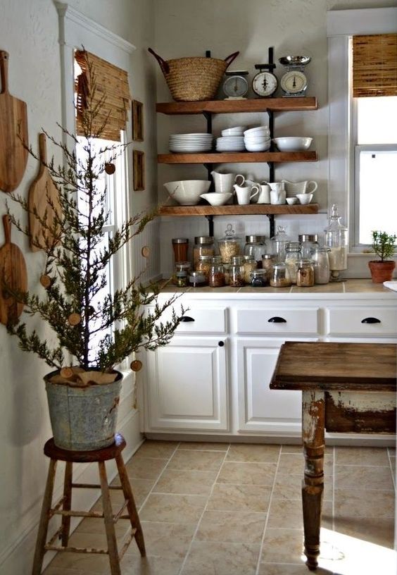 theDRGnc's tweet photo. Open shelving... Does the ease of use outweigh the exposure? Only for neat people or does the lack of organization add to the charm? https://t.co/ZU09X9vETi