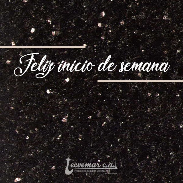 tecvemar_ca's tweet photo. Feliz inicio de semana #Tecvemar #granitos #marmol #Venezuela https://t.co/MFsdrrsanA