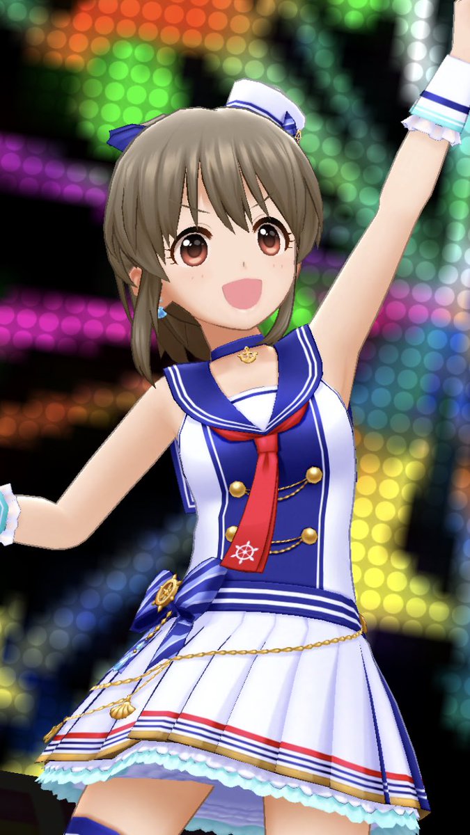 suzume_drstss's tweet photo. ユッコ〜〜新しい衣装よ〜〜！！
#デレステスクショ深夜の1枚 
#HollyProject https://t.co/sAz0CF6goJ