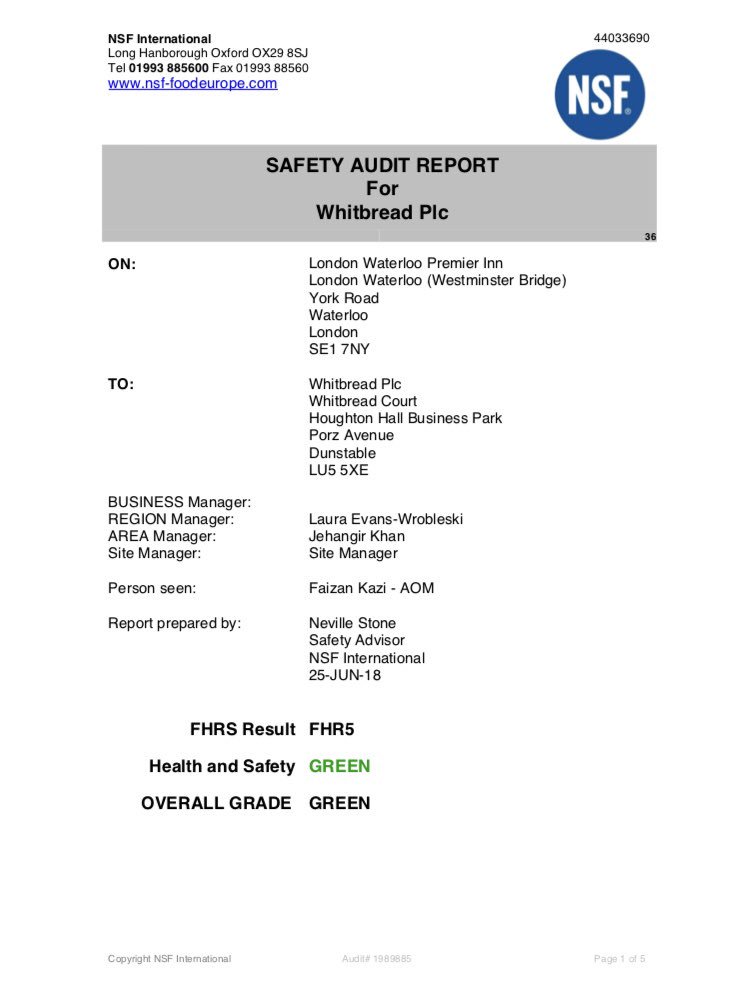 Suns Really Shinning Down Onto Waterloo. 5* Green NSF With 0 Action Points. Bring On The Rest💚

#WaterlooSquad
 
<a href="/SDEBDD/">simon ewins</a> <a href="/LauraEvans81/">Laura EvansWrobleski</a> @J_K_H_A_N <a href="/lucymurphyxx/">.</a> <a href="/IndreMast/">Indre Mastauskaite</a> <a href="/AliShahin04/">Not Using Anymore</a> @LCS_PremierInn <a href="/placemadebyyou/">A Place Made By You</a>