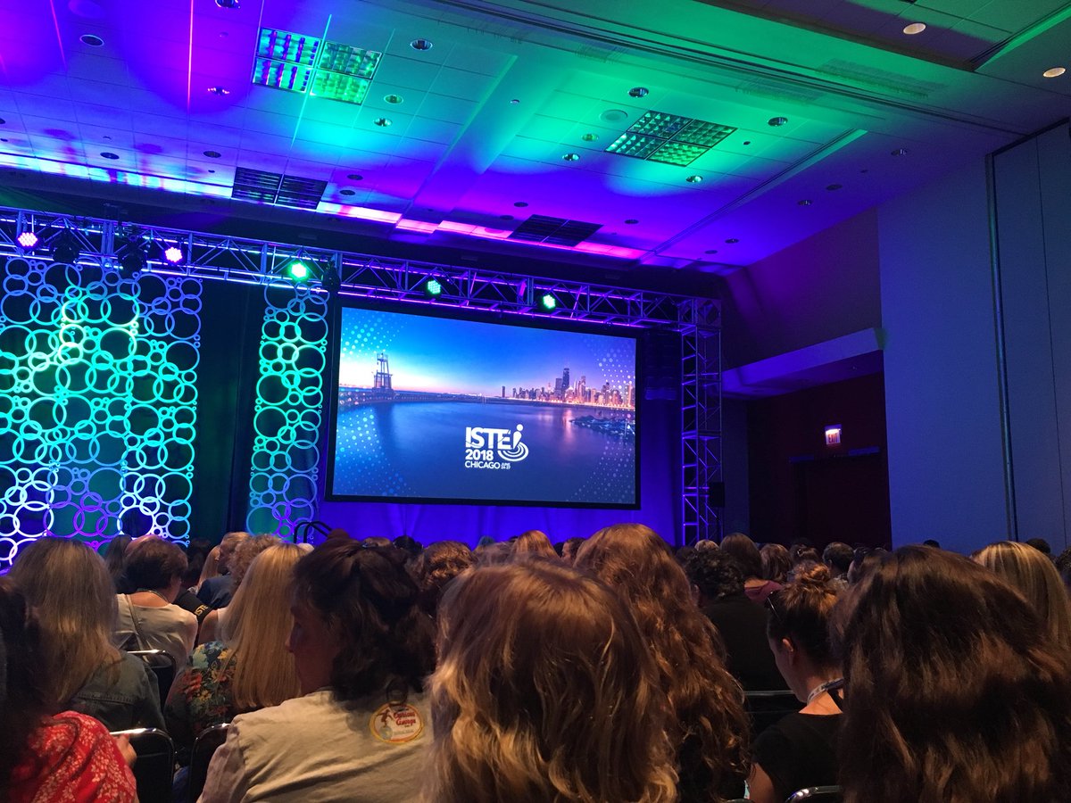 Excited to learn some great things!! #futureready204 #ISTE18