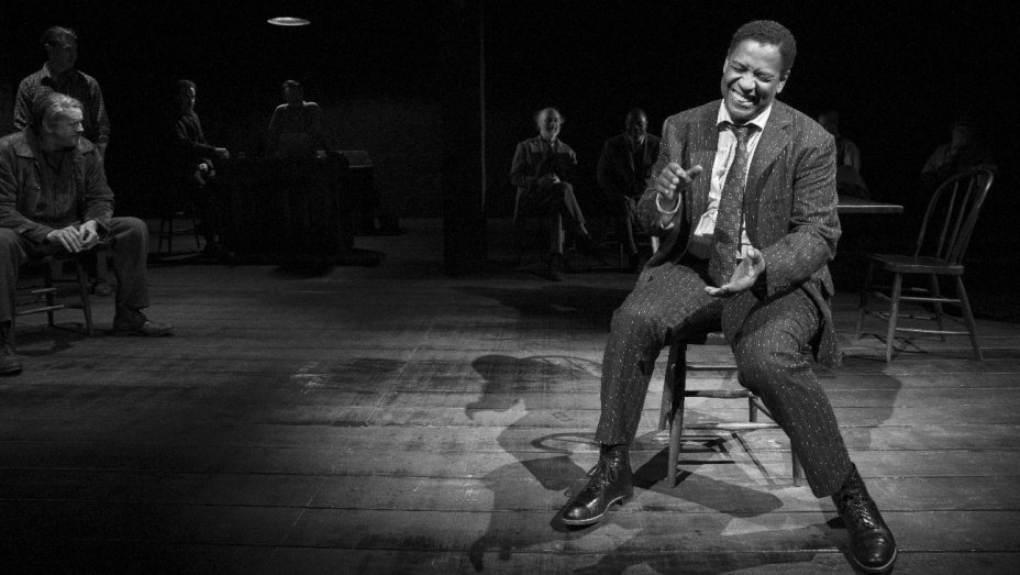 NYTheatreGuide's tweet photo. Our #ShowOfTheWeek is George C. Wolfe's Tony-nominated Broadway revival of @icemancomethbwy, starring Tony &amp; 2-time Oscar winner #DenzelWashington, celebrating its final week on the Great White Way! https://t.co/dyZOgghr5G https://t.co/tSQayGgtCK