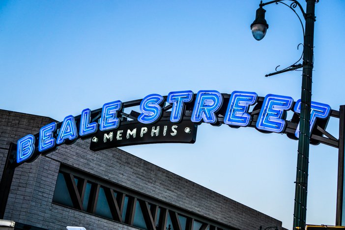 Your weekend to-do list? Taking on Beale Street and checking out its new signage!
