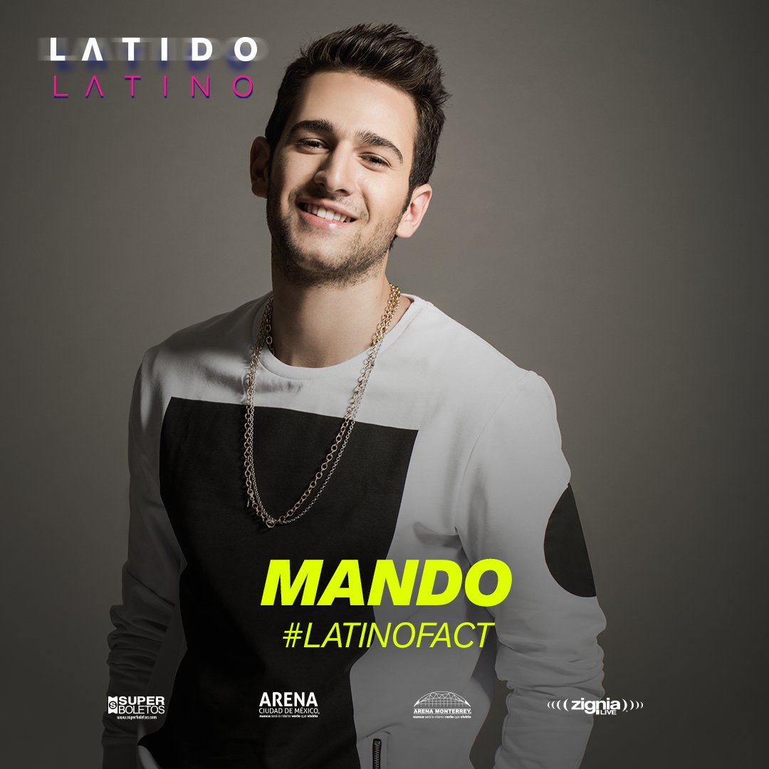 LatidoLatinoMx's tweet image. Lo más importante en el trabajo de @musicmandomx es seguir su esencia para definir su estilo musical personal ¿qué es lo que más te gusta de su música? #UnSoloLatido ¿Boletos HEART PIT?🎟bit.ly/2JDY7ou