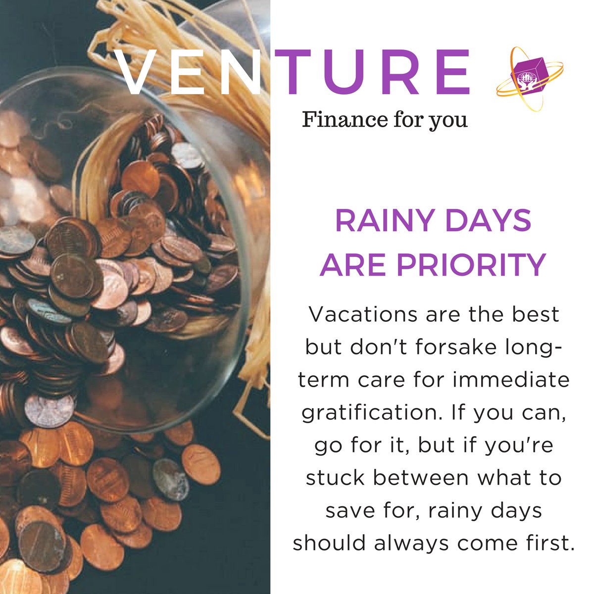 venturecu's tweet photo. We know that finance can be hard to navigate, especially if you're newly independent. #VENTUREtips are here to help. https://t.co/PYWRLbulHQ