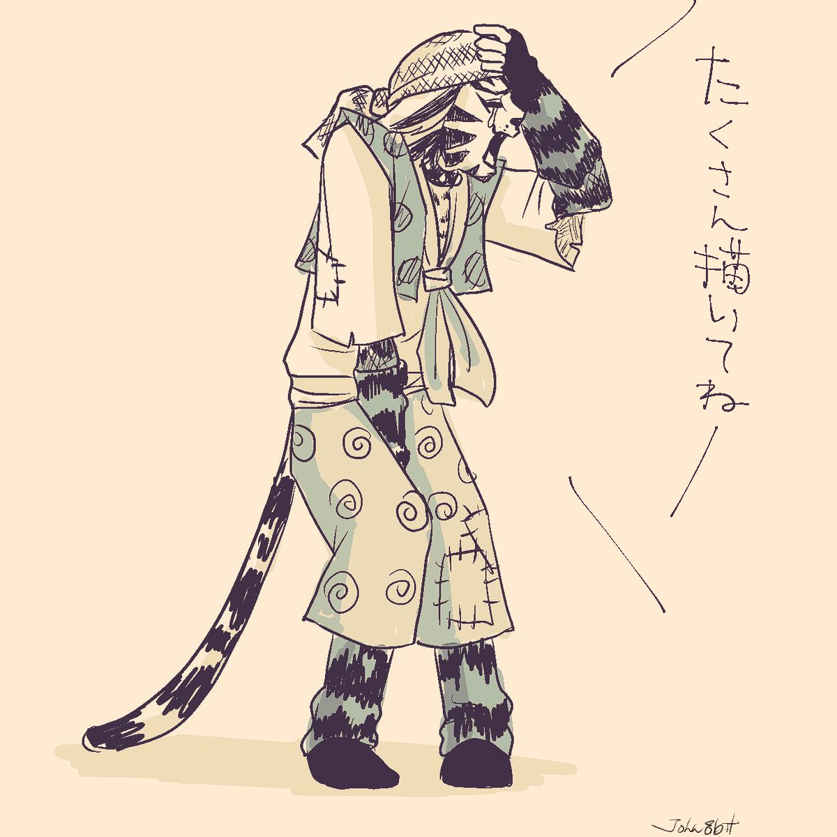 Ogijohn_D's tweet photo. 昔公開したマンク描き方講座の改定版できました
これでマンカストラップ描きも増えるはず…増えるはず！！！！ https://t.co/pXFRW7MGcS
