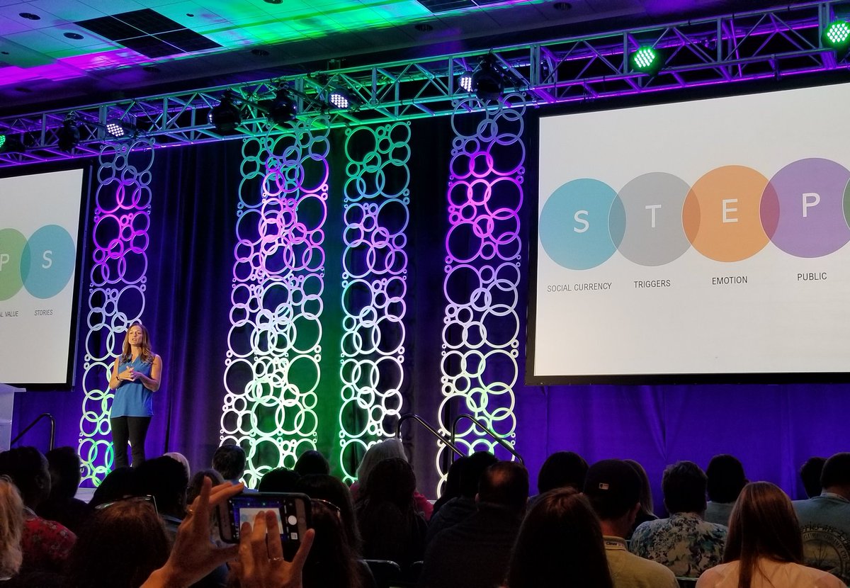 KyleHamstra's tweet photo. What's contagious? What catches on? I really liked @BeckyKeene's @iste #isteignite, making learning more effective by first connecting with people. #iste18 https://t.co/0OpvrBx8g4
