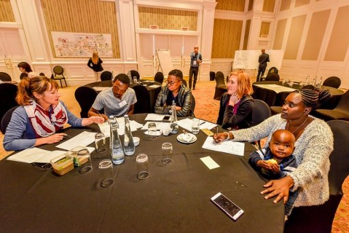 FutureEarth's tweet photo. “Many people don’t actually understand what we are doing. We long for home support.” Read more reflections from the #seedbedsoftransformation conference: https://t.co/dfS7M4anw8 #futureearth #sustainability https://t.co/wQErITBfgY
