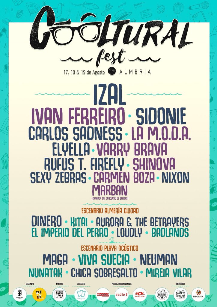 coolturalfest's tweet photo. #ElGranRetoCoolturalFest 
¿Que harías por venir al Festival por la cara? ¿Eres capaz de conseguir 1.000 Retweets?🐦
¡Pues regalamos un #ABONOGENERAL para el primero que lo consiga!🥇
Tenéis que hacer #RT a nuestro cartel y nombrar a @coolturalfest 
¡Mucha suerte Coolters!🤞🏼😎 https://t.co/UkX827Bvok