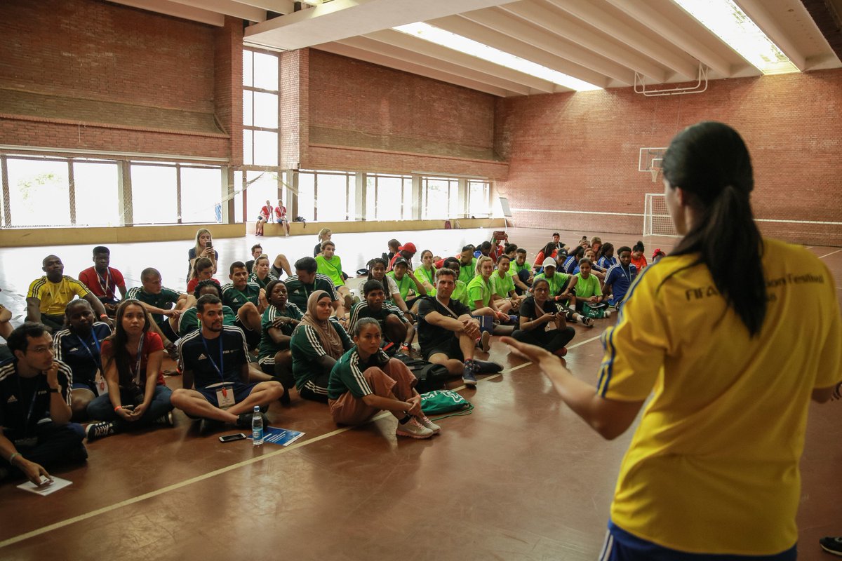 FIFAcom's tweet photo. The FIFA Foundation Festival has been taking place in Moscow, and we now have a new member of the FIFA social media family! 🤗

Give the FIFA Foundation a follow over on Instagram 🙌

👉 https://t.co/x5E4AqHsRn https://t.co/lQ1qBnAQOt