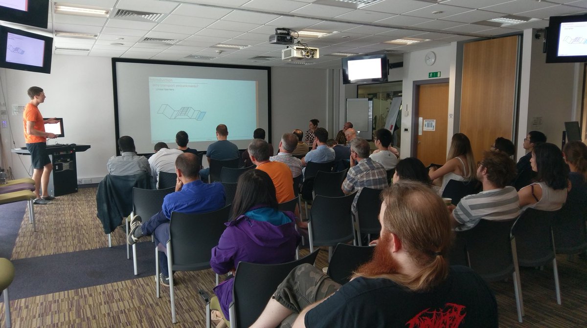 ProfTashaBarlow's tweet photo. Great turn out for the @SEELeeds @IAGLeeds first-annual 1st year PhD student conference. Really great and diverse research going on. Well done all. Thank you @sed_hansen and @Boudination chairing. https://t.co/CPfEzlGqZF