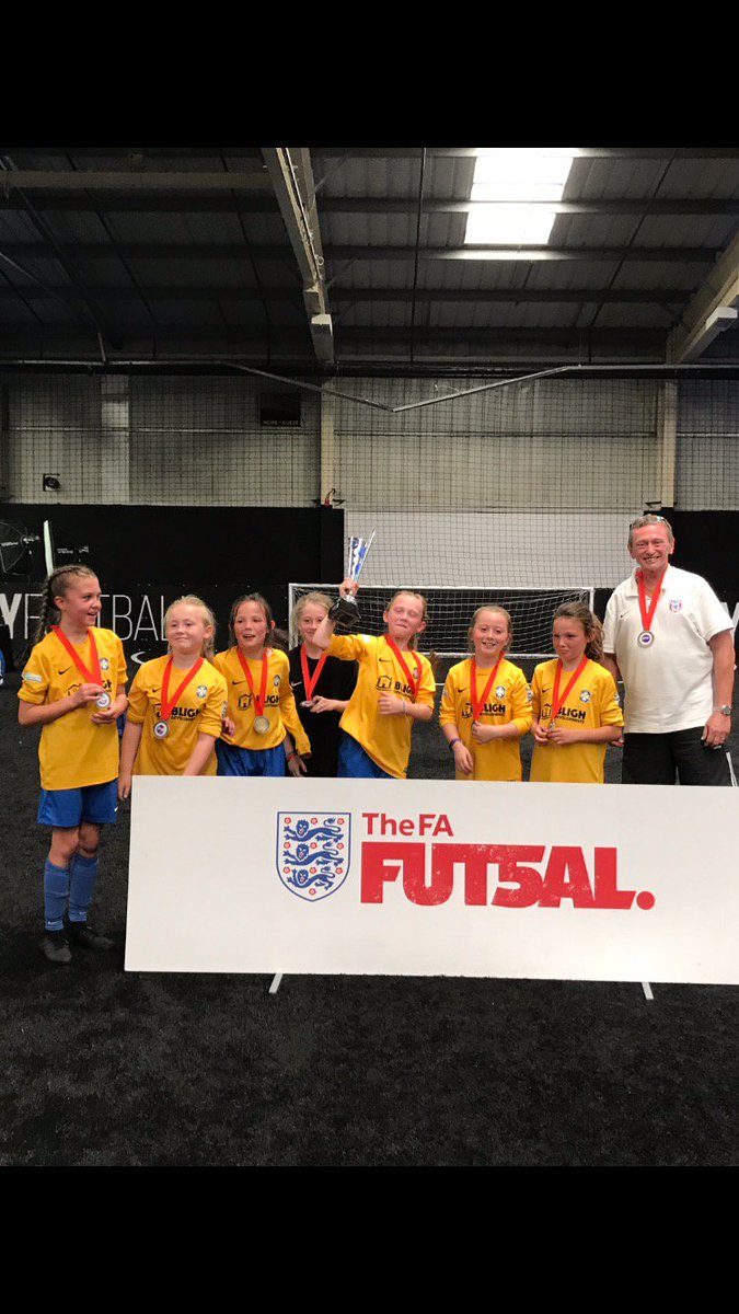 BrazilGirlsFoo1's tweet photo. Huge well done to our u10s Brazil girls who are now National Futsal Champions 👏 excellent result, a lot of very good teams at nationals, well done girls #number1inthecountry #fa #futsal https://t.co/y1Ba4XWkUc