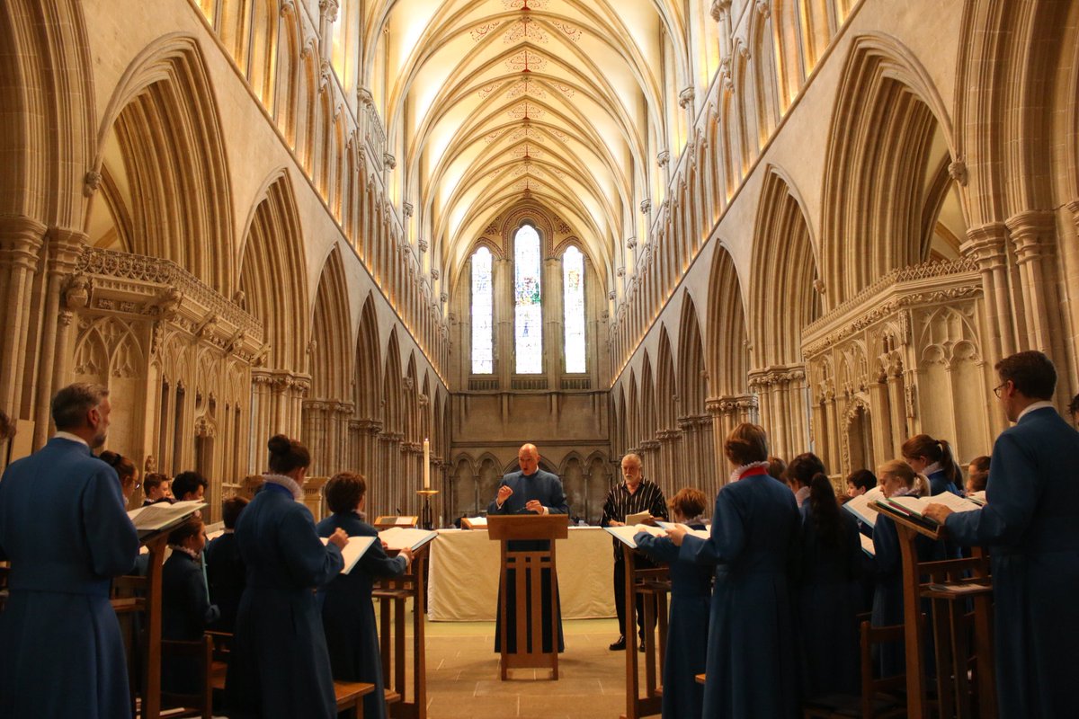 WMClassical's tweet photo. And that's a wrap! Bravo to @WellsCathedral1 Choir on two marvellous premieres and simply the best weekend. #Musgrave90 continues in August with @bbcproms, @edintfest and more. https://t.co/SGmHYp7YVy