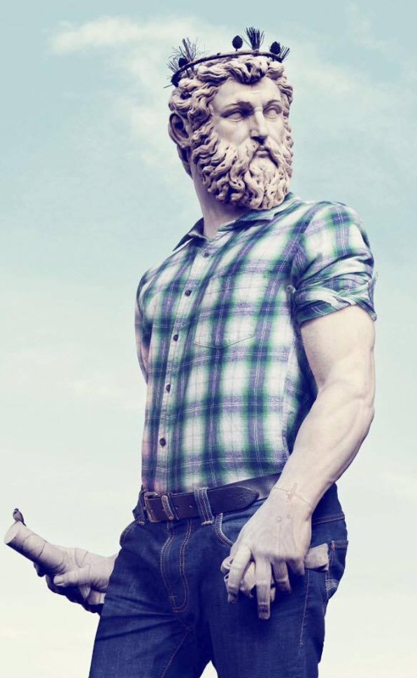 Every wonder how gods will look like today? Look no further, <a href="/leocaillard/">leo Kay</a> has done it for us 💪#art #artist #sculpture #photography #photo #feral #feralart #feralartist #hipster #gods #investment #artwork #investinart #artinvestment #artinvestment #dailyart #leocaillard