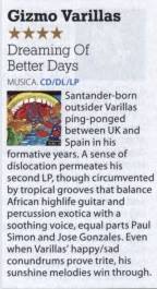 nikomichault's tweet photo. @GizmoVarillas's new album #DreamingOfBetterDays has received a 4* review from @MOJOmagazine... "equal parts @PaulSimonMusic and #JoseGonzalez" #SWS #SomethingWorthSharing https://t.co/SyJjpk7HPN