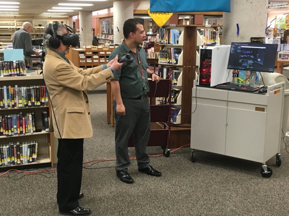 How amazing that <a href="/htcvive/">HTC VIVE</a> donated over 100 Vive headsets to California &amp; Nevada Libraries. Perhaps British Columbia is next?  youtube.com/watch?v=uYEdHh…
