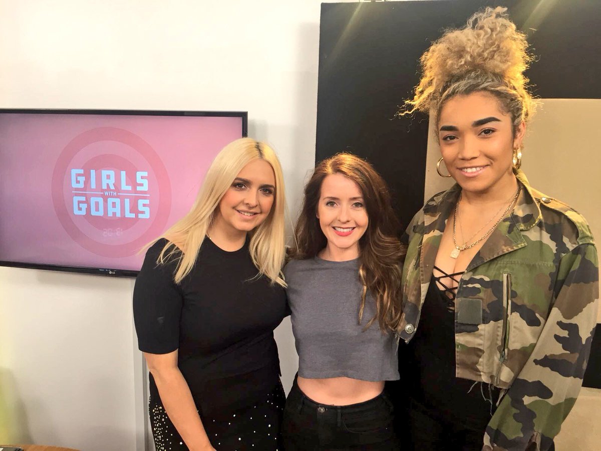 @ItsMeEricaCody and <a href="/Louloudunner/">Louise dunne</a> join <a href="/Niamh_Maher/">Niamh Maher</a> on #GirlswithGoals talking gigs, beauty and being a BOSS  #TheHeatIsOn bit.ly/2KioU9U