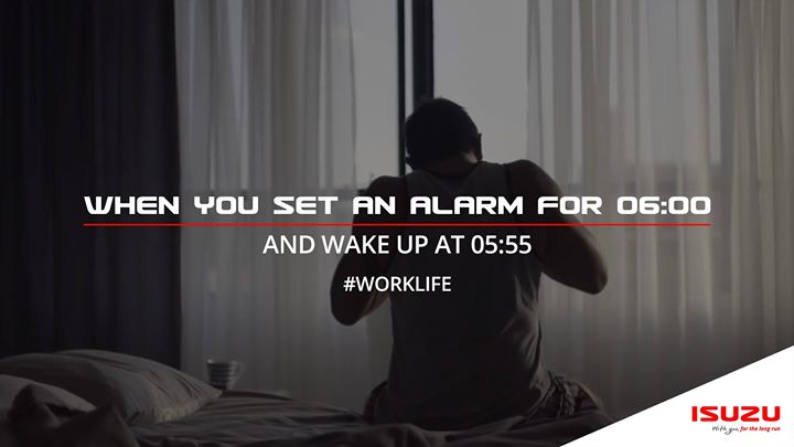 WestvaalGroup's tweet photo. Dedication doesn't need a wake up call! Does this ever happen to you? #WithYouForTheLongRun #WorkLife https://t.co/kXtDzfPRhM
