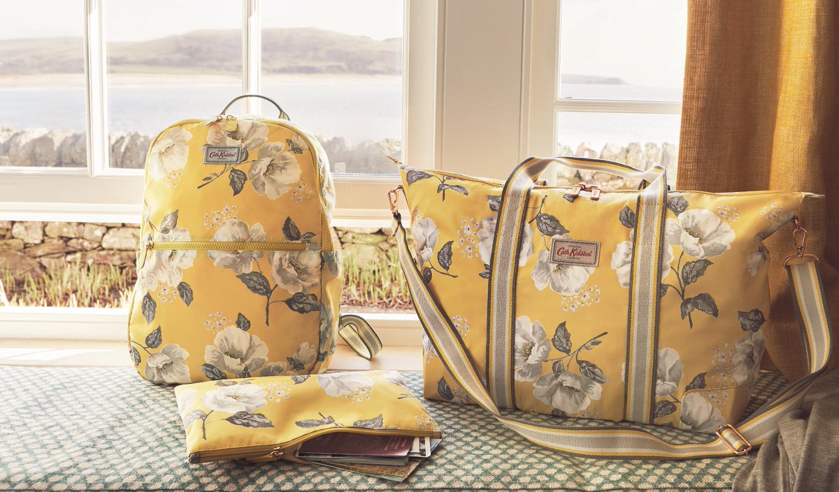 cath kidston wild poppies bag