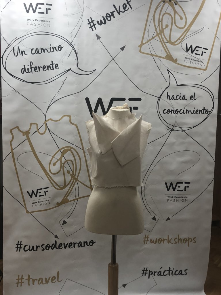 WEF_Spain's tweet photo. Para los que quieren adelantarse a las tendencias + técnicas de moda en Madrid.
Ayer hicimos especial volumen hoy especial #trcutting y mañana #origami con Shingo Sato #FelizLunes
Más información en info@workef.com https://t.co/ZOE9lZMswC