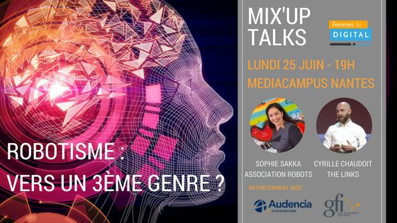 FDOuest's tweet photo. C'est ce soir ! 19h chez @audencia_com MIX'UP TALKS #Robotisme : vers un 3e genre ? avec @SakkaSophie @cchaudoit @gfiinformatique Gratuit pour les étudiants et adhérent.e.s 👉🏼 https://t.co/GBK3uQBOya
#WeAreFDOuest https://t.co/mZBqRb5R3E