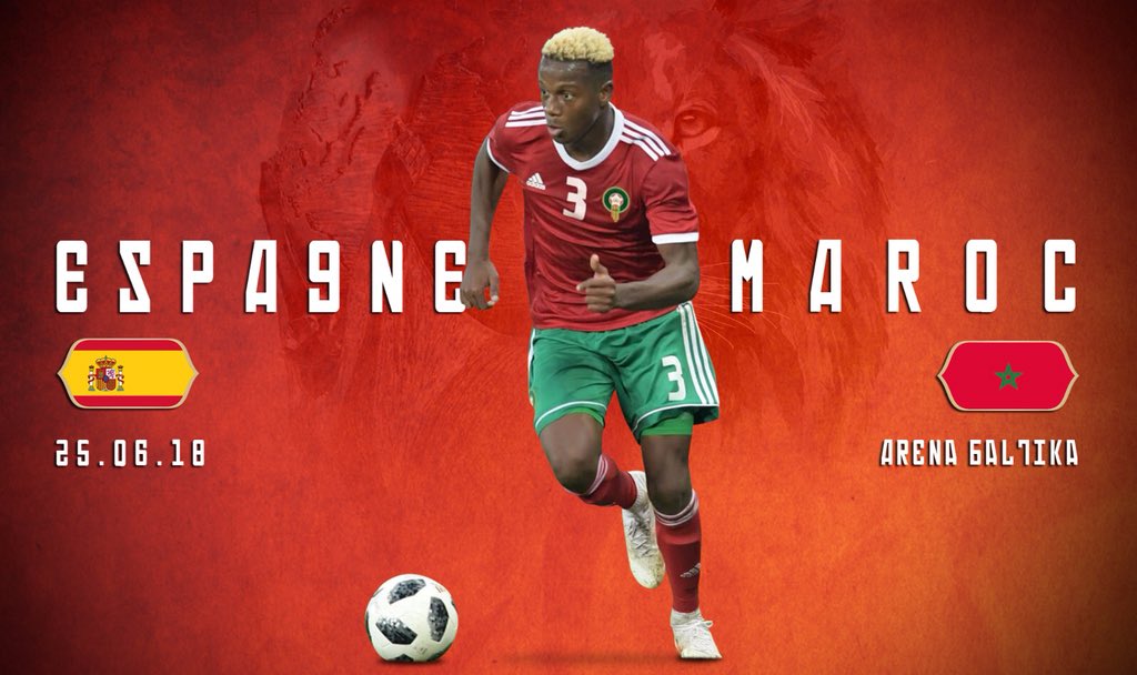 HamzaMendyl27's tweet photo. Tout donner jusqu’au bout 💪🏿🦁🇲🇦 #MAR #ESPMAR #WorldCup https://t.co/K3syDSZOV6