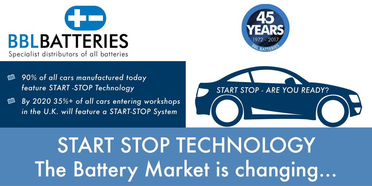 bblbatteries's tweet image. START STOP BATTERY TECHNOLOGY
The Battery Market is Changing. Are you ready?

Read More &amp;gt;goo.gl/jpgBxk

#startstop #batteries #agm #bblbatteries #yuasa #efb #avon #startstopbattery #batteryexperts #automotive #carbattery #agmbattery #efbbattery