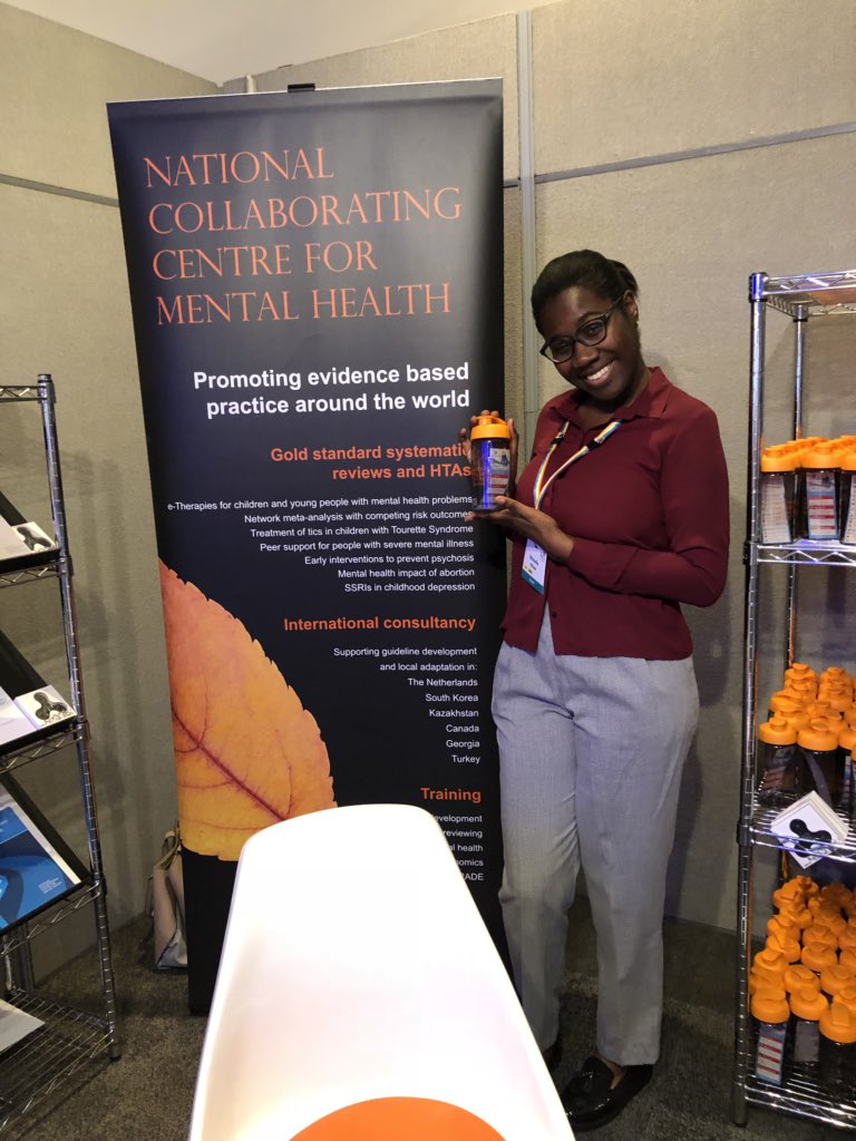 <a href="/NCCMentalHealth/">NCCMH</a> <a href="/rcpsych/">Royal College of Psychiatrists</a> <a href="/CCQI_/">Kararr</a> <a href="/uSactiveCharity/">uS</a> <a href="/BobbyPratapMH/">Bobby Pratap</a> @TomNCCMH @SarahKhanNHS michelle modelling the lovely water bottles for anyone fancying a run for charity sept 15th....