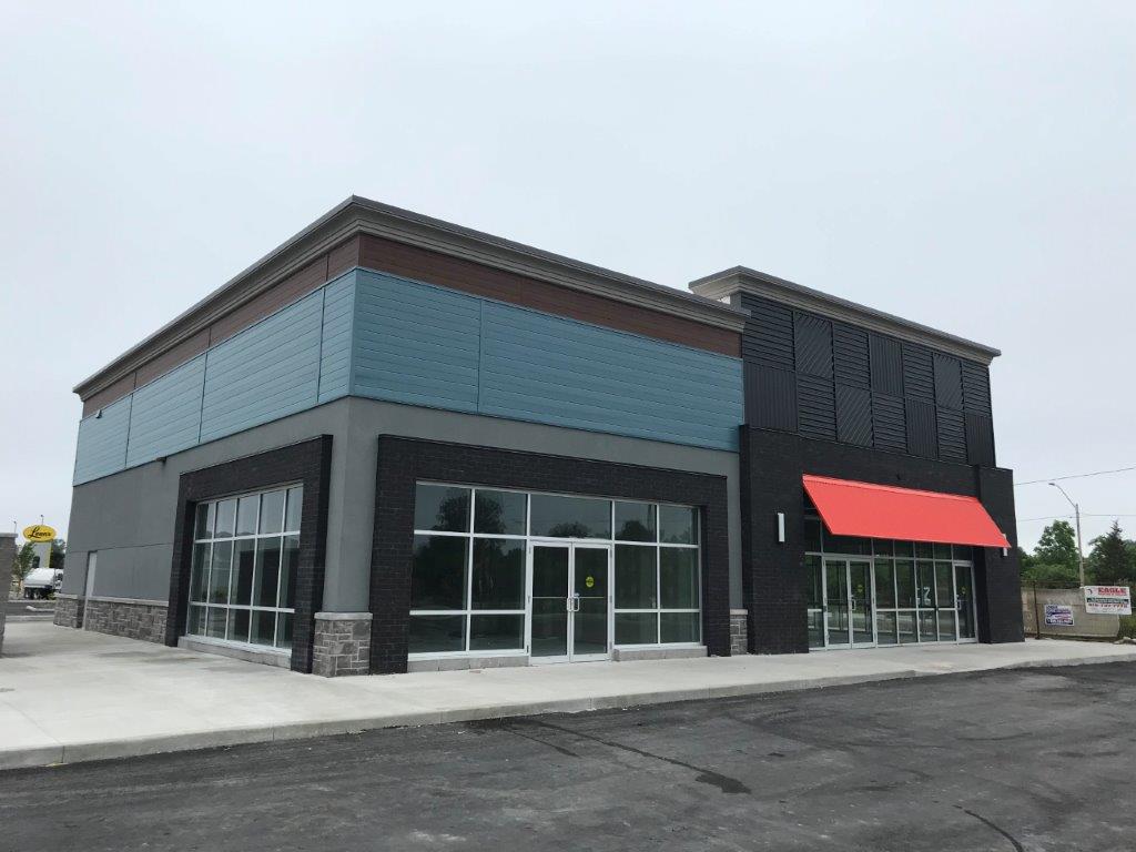 ADA_Windsor's tweet photo. Former Union Gas site at 650 Division Road (now Union Square) in Windsor  is nearing completion! Wait until you smell what's cooking! #yqg #architecture #construction #windsor https://t.co/7tTga85qLm