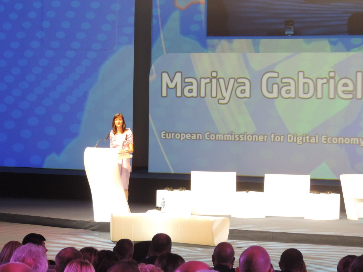 We need to preserve the European approach to the digital transformation by developing our unique social model. @GabrielMariya #DA18eu #eu2018bg #socialmarketeconomy #FutureofEurope #SocialEurope