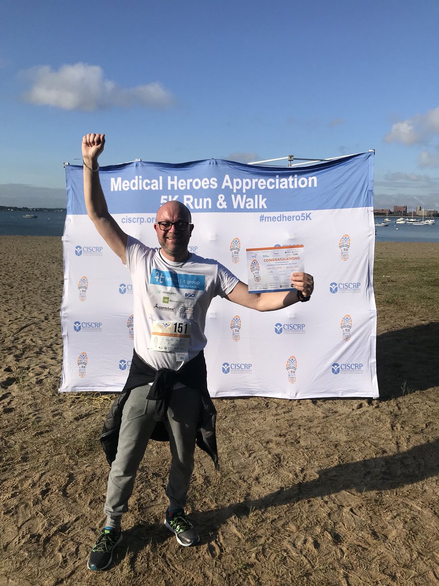 fathomitgroup's tweet photo. Mission accomplished!  #DIA2018  @CISCRP #bostonrun #BostonStrong #clinicalresearch #patientsfirst @DrugInfoAssn @fathomitgroup and my partners in #intellegentsolutions @LMCManna @clinicubes @BGOSoftware @contobox @HubSpot https://t.co/fOA3G12LMg