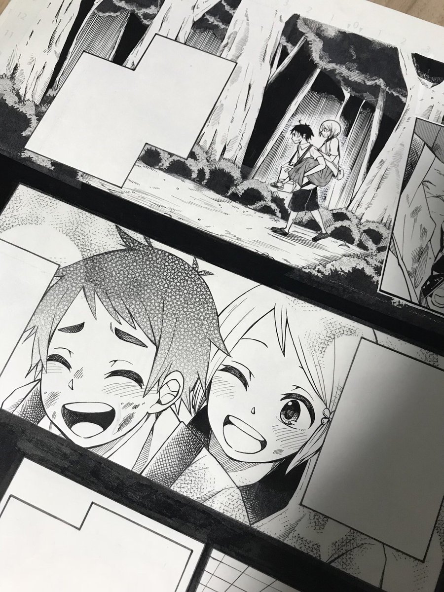 今回もカラー以外はフルアナログで仕上げました!
あまりネタバレにならない程度のページを載せておきます(ᯅ̈ )
🍀
https://t.co/w2uIONCxsn 