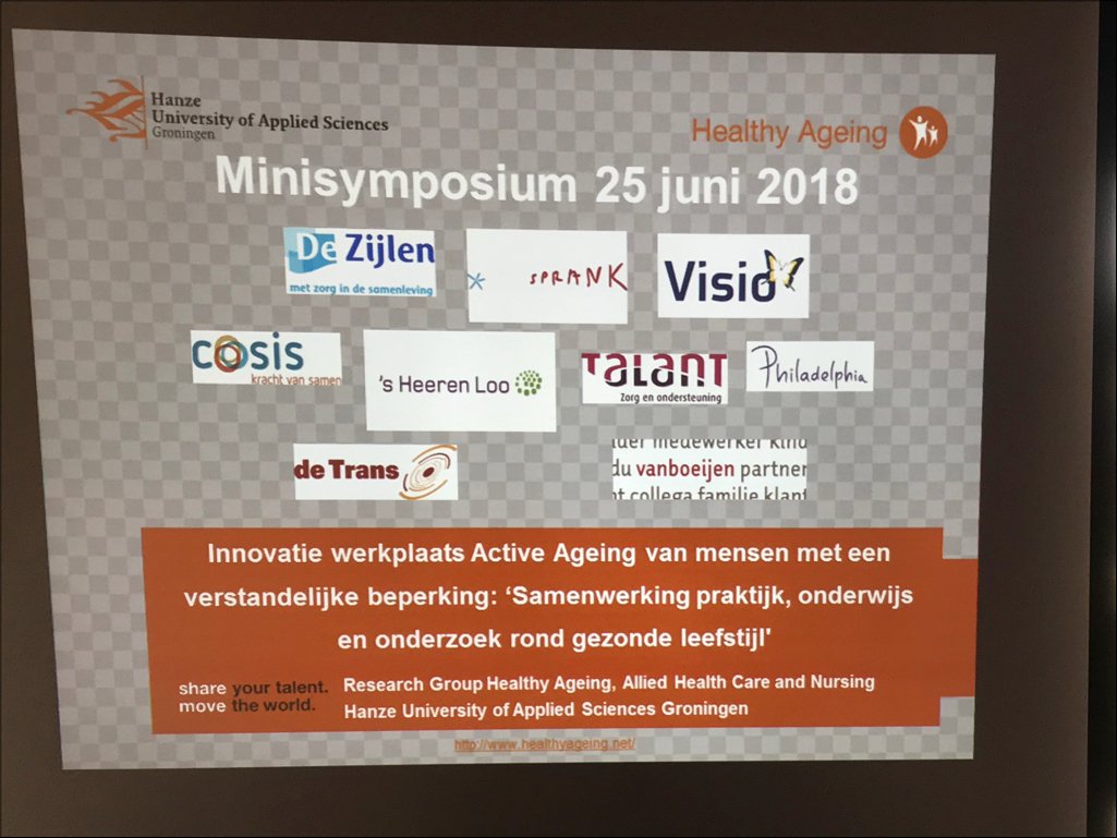 dezijlen's tweet photo. De Zijlen is vandaag gastvrouw voor het jaarlijkse minisymposium gezonde leefstijl. #HealthyAgeing https://t.co/5dvPpqpdXf