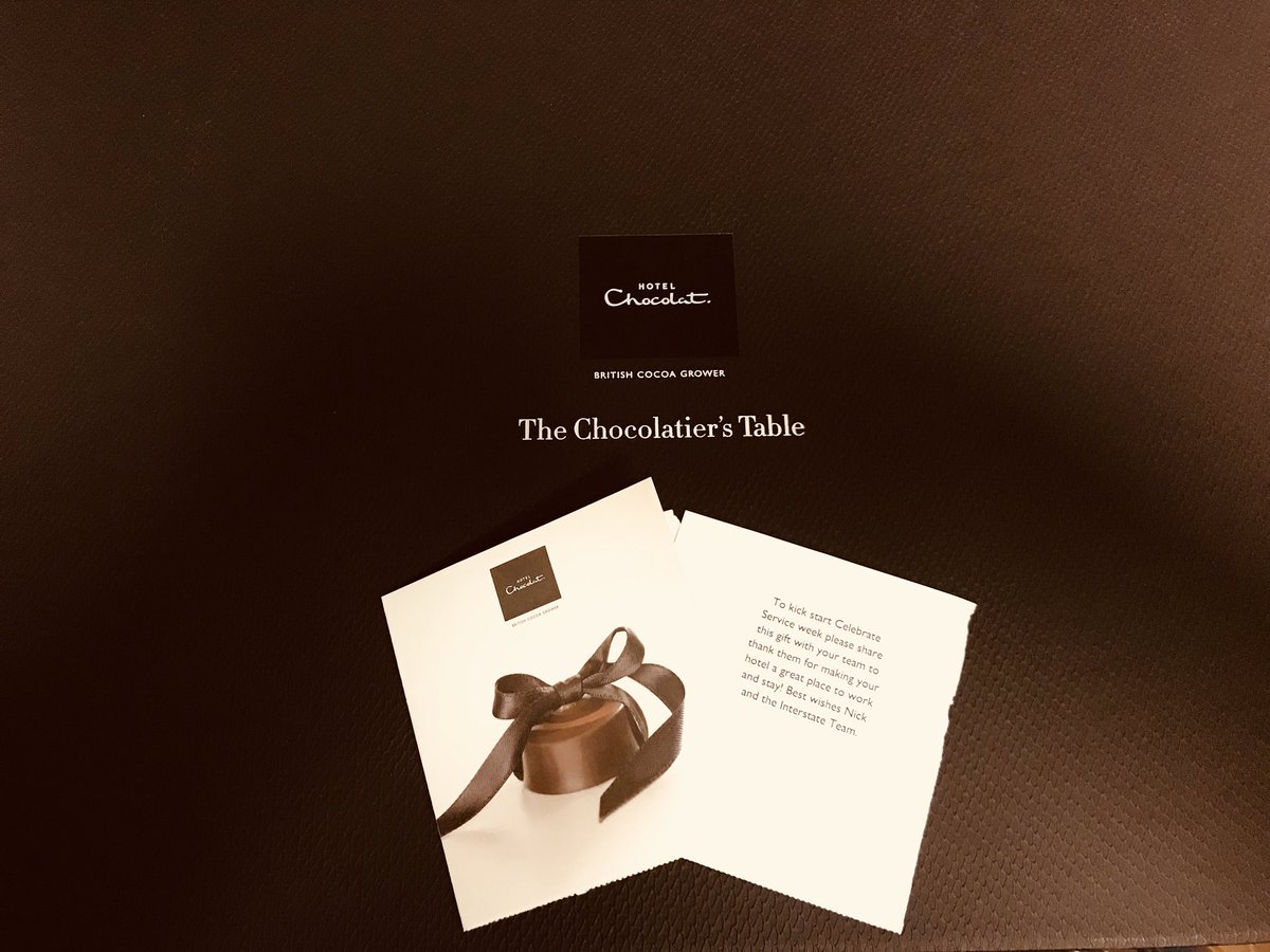 paulpichamuthu's tweet photo. Thank you @Interstate_eur for these awesome chocolates #ThankYou #InterstateAppreciates #IHGCelebrateService #gratitute #teamworkmakesthedreamwork #surpriseanddelight #appreciation @HIReadingSouth @Spirit_Reading https://t.co/1ofpIk9CCQ