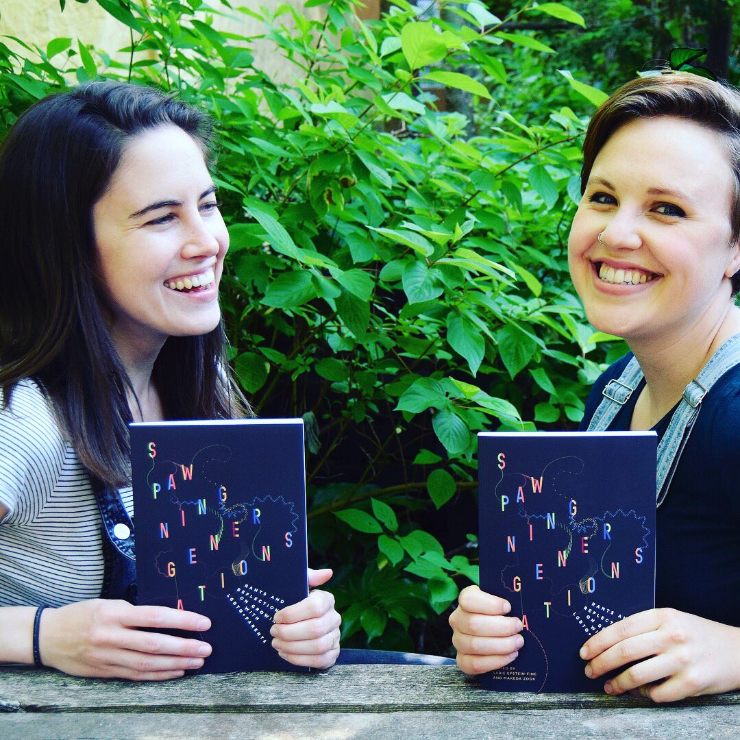 SpawnGen's tweet photo. Thanks @OttawaMorning &amp; @HallieCBC for chatting this am with co-editor @MakZook about our recently launched book Spawning Generations! 🏳️‍🌈#queerspawn #LGBTQ #canqueer #Pride2018 https://t.co/Pp0g5m1HzU